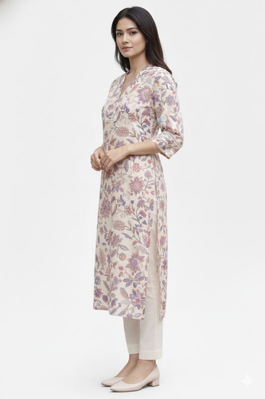 long kurta for women - Elya