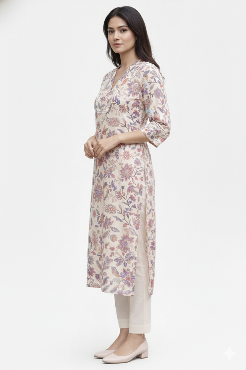 long kurta for women - Elya