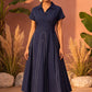 Navy Blue One Piece Dress for Women