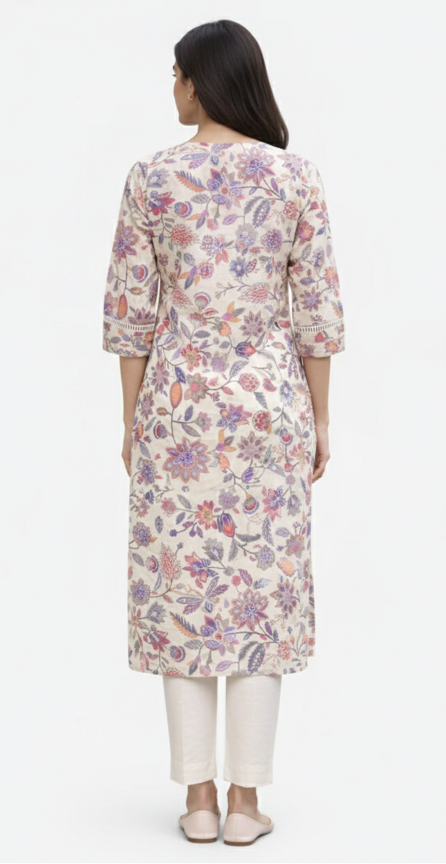 long kurta for women - Elya